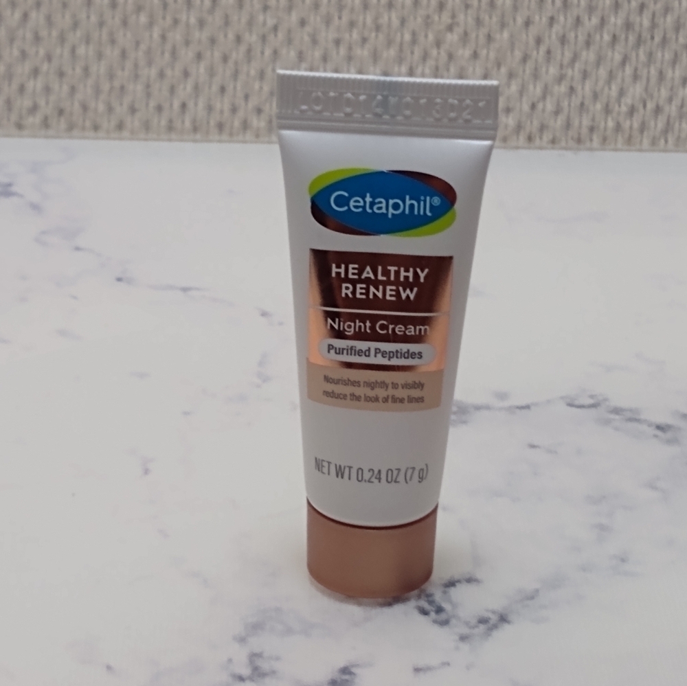 Cetaphil Healthy Renew Night Cream Mini Size .24 oz New